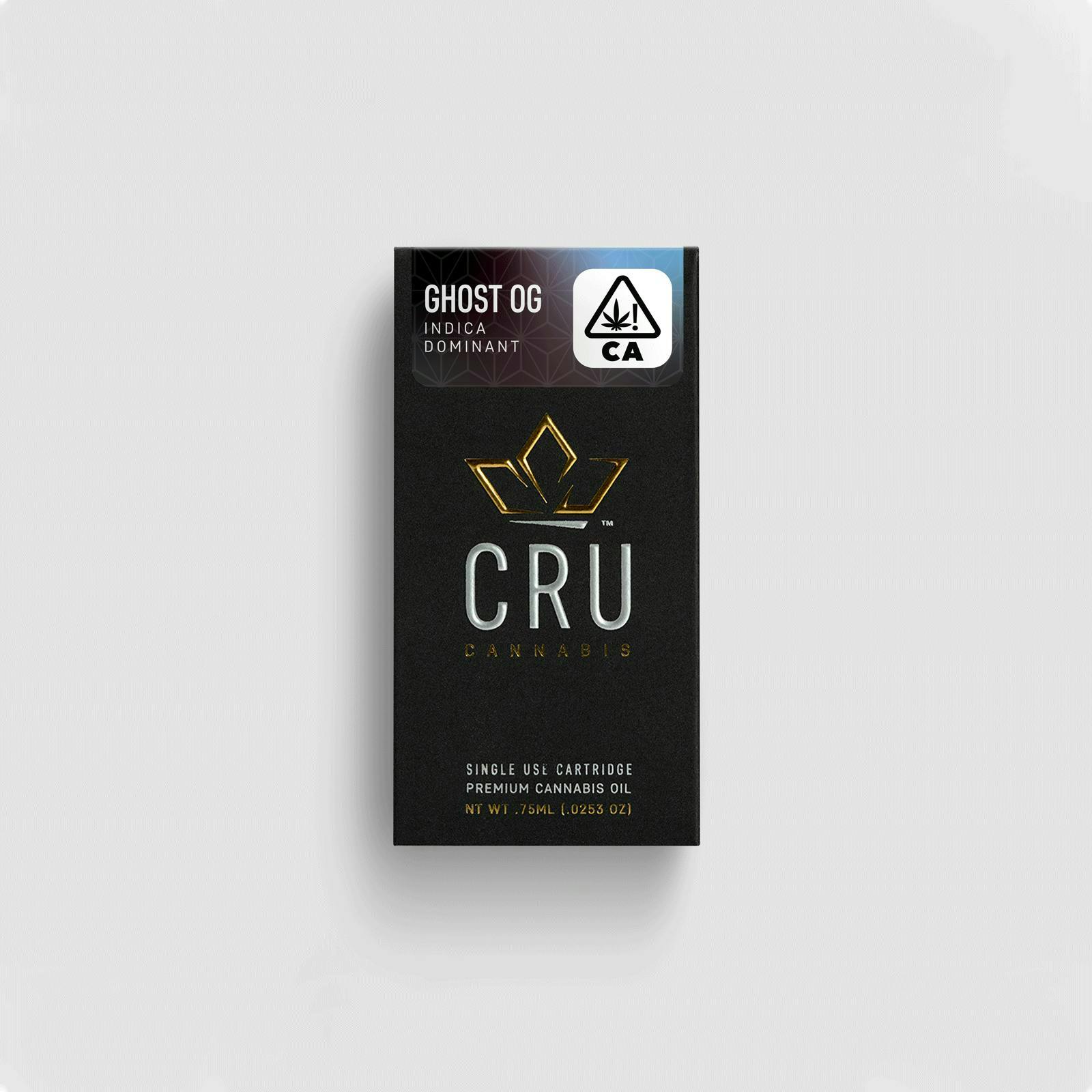CRU Cannabis - CRU Cannabis | Ghost OG | Cartridge | 0.75mL - 1