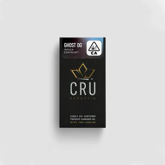 CRU Cannabis - CRU Cannabis | Ghost OG | Cartridge | 0.75mL - 1