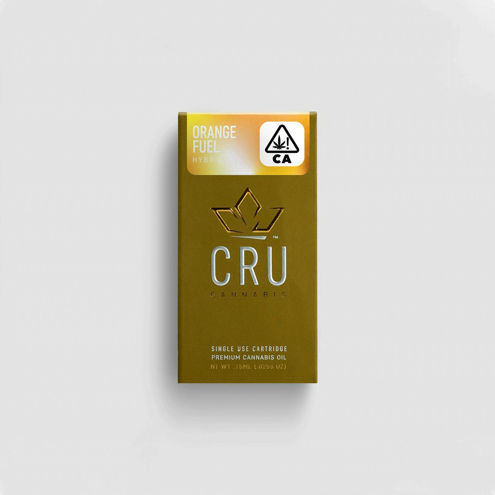 CRU Cannabis - CRU Cannabis | Orange Fuel | Cartridge | 0.75mL - 1