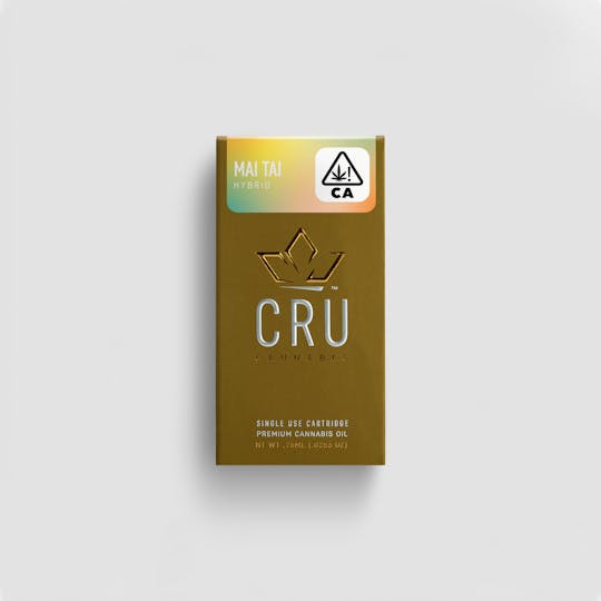 CRU Cannabis - Mai Tai (0.75ML Oil Cartridge) - 1