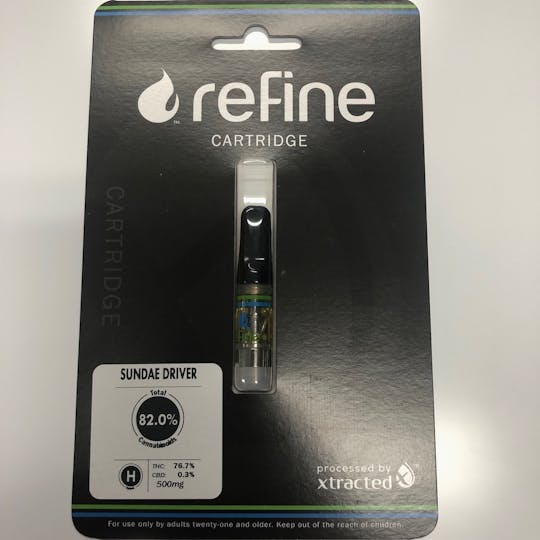 Refine New England (Medical) - Sundae Driver Distillate Cartridge (1/2 Gram) - 1