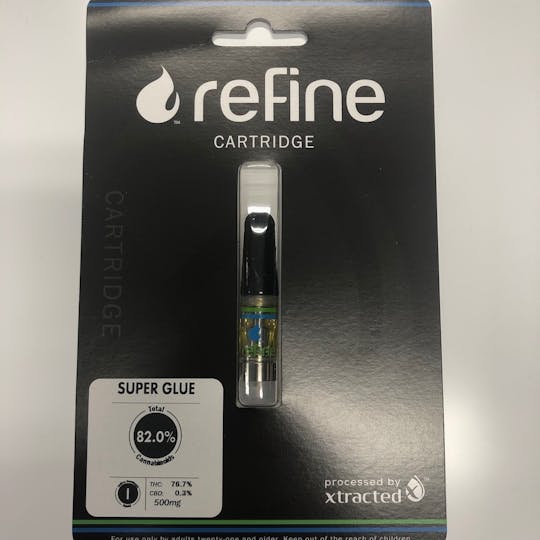 Refine New England (Medical) - Super Glue Distillate Cartridge (1/2 Gram) - 1