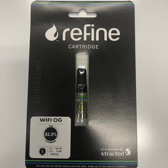 Refine New England (Medical) - WIFI OG Distillate Cartridge (1/2 Gram) - 1