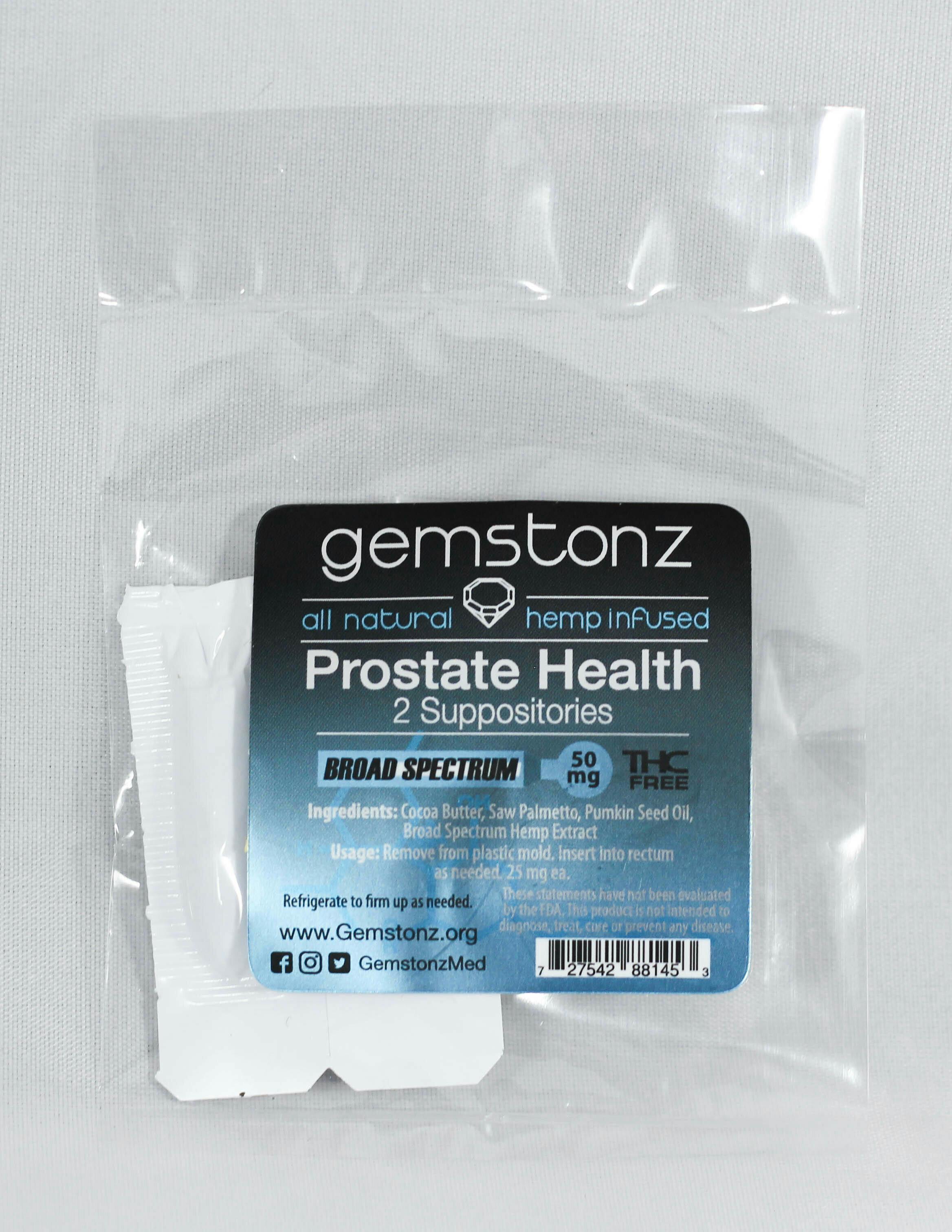 Gemstonz - Prostate Health Suppositories - 1