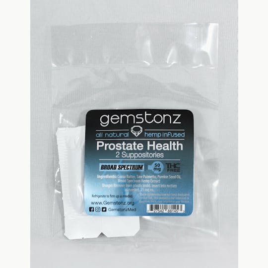 Gemstonz - Prostate Health Suppositories - 1