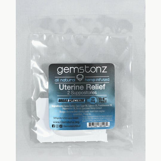 Gemstonz - Uterine Relief Suppositories - 1