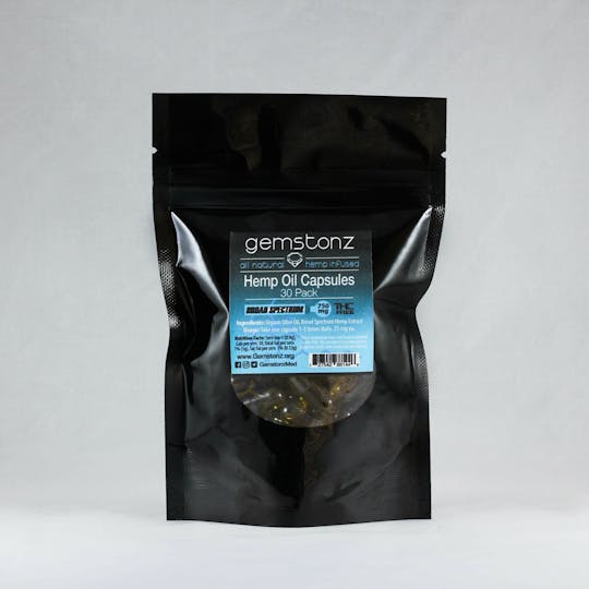 Gemstonz - Hemp CBD Capsules - 1