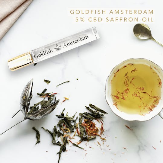 Goldfish Amsterdam - Goldfish Amsterdam 5% CBD with Saffron & MCT Oil - 1
