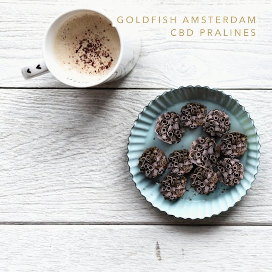 Goldfish Amsterdam - Goldfish Amsterdam CBD Pralines - 1