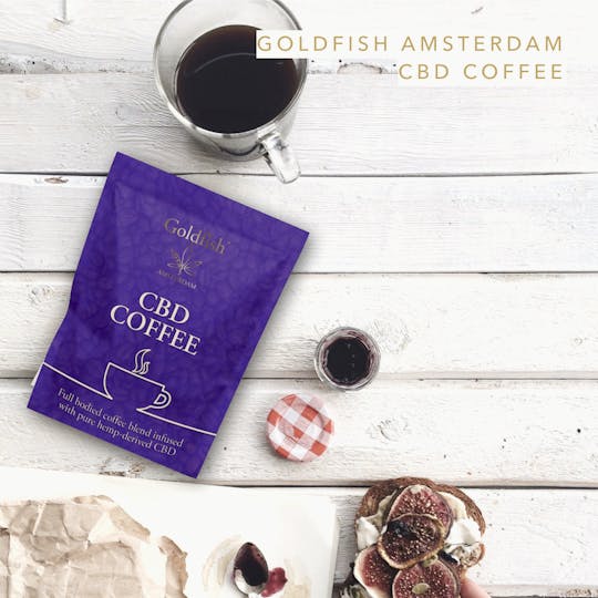 Goldfish Amsterdam - Goldfish Amsterdam Coffee with Hemp CBD - 1