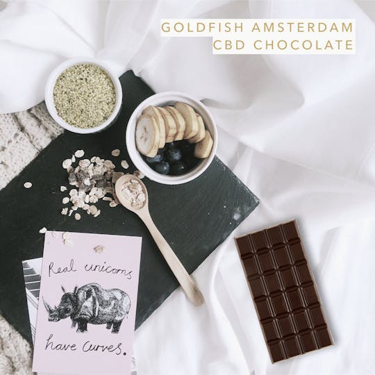 Goldfish Amsterdam - Goldfish Amsterdam CBD Chocolate - 1