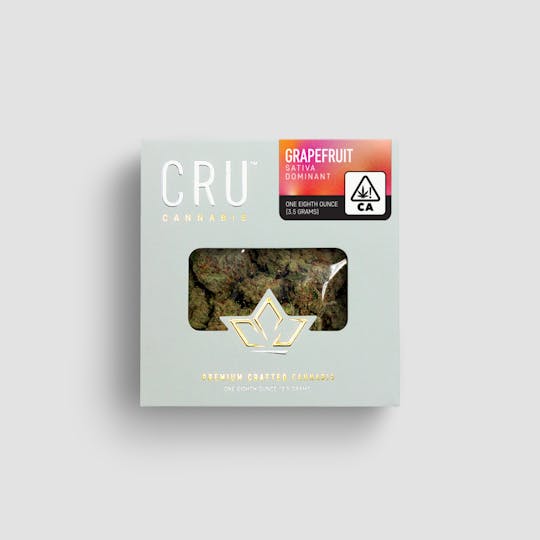 CRU Cannabis - Grapefruit (3.5 Grams) - 1