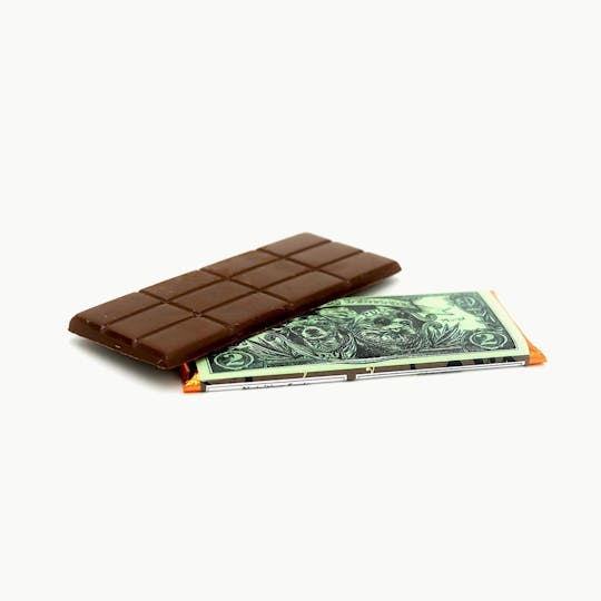 Double Dog Delicacies - Dark Chocolate Bar - Orange 100mg - 1