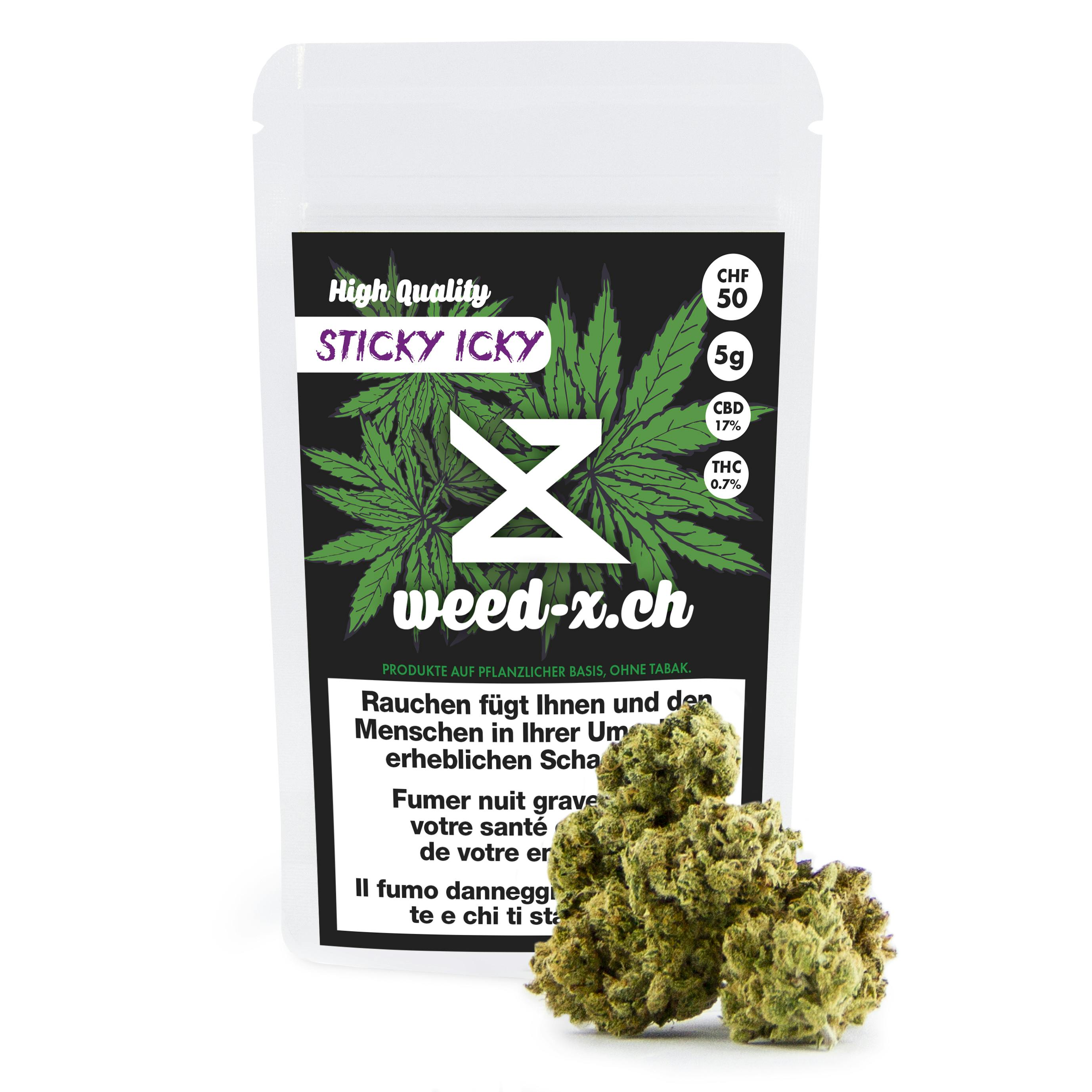 LXcellent CBD - Sticky Icky CBD - 1
