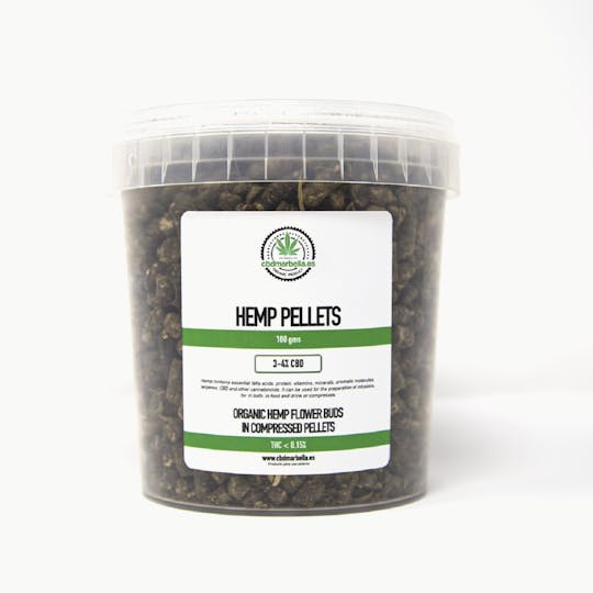 CBD Marbella - Organic Hemp Flower Buds In Compressed Pellets - 1