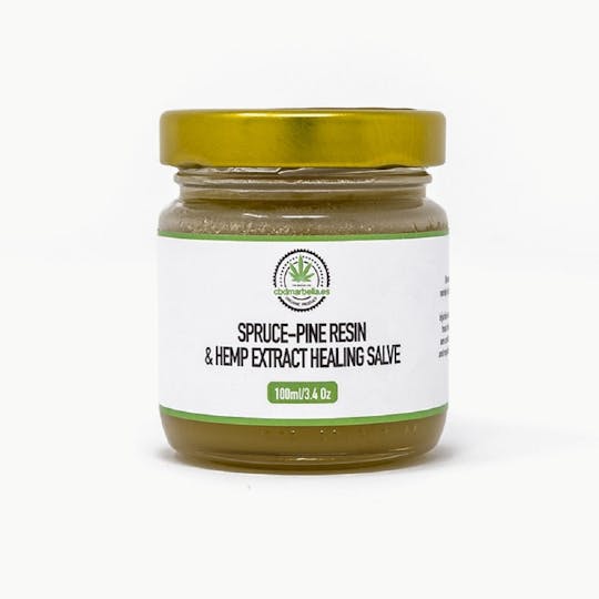 CBD Marbella - Spruce-Pine Resin & Hemp Extract Healing Salve - 1