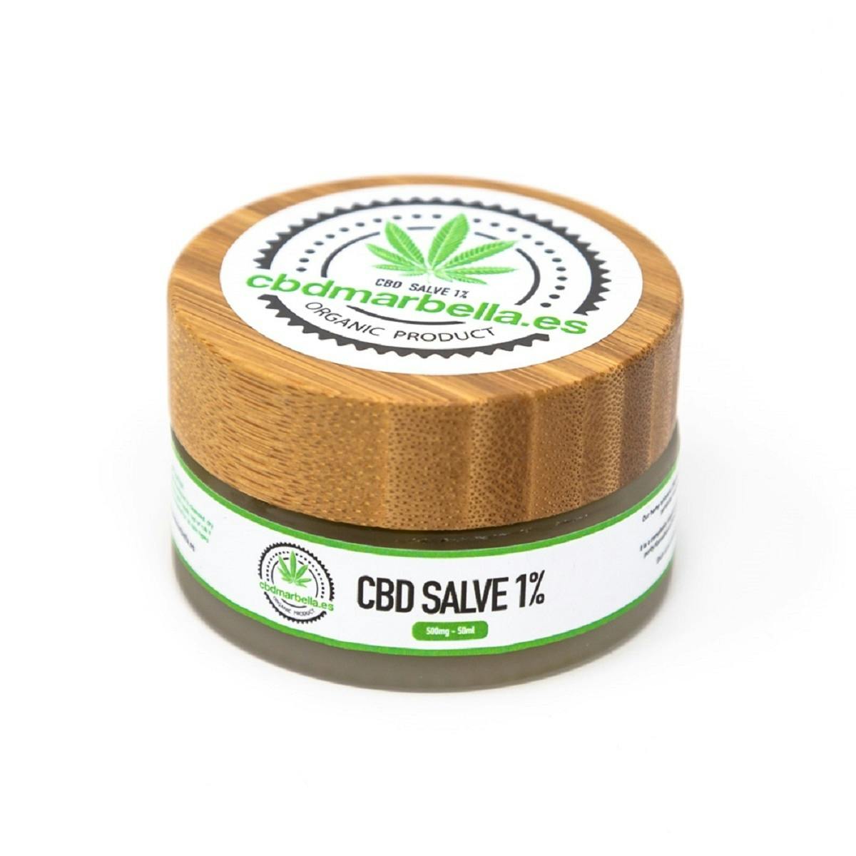 CBD Marbella - CBD Salve 1% - 300mg naturales - 1