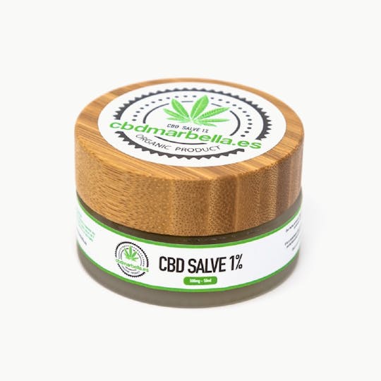 CBD Marbella - CBD Salve 1% - 300mg naturales - 1