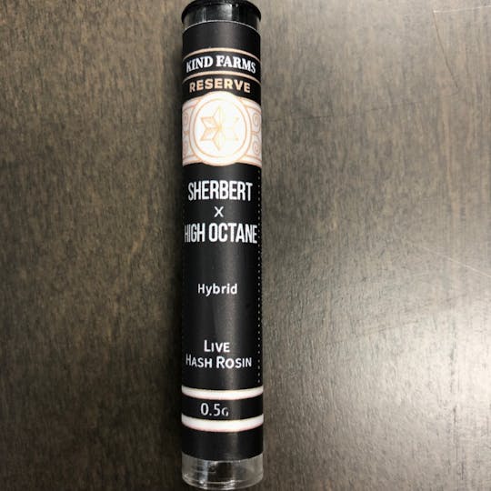 Iron Lung (Medical) - Live Hash Rosin Cart Sherb/High Octane (half gram) - 1
