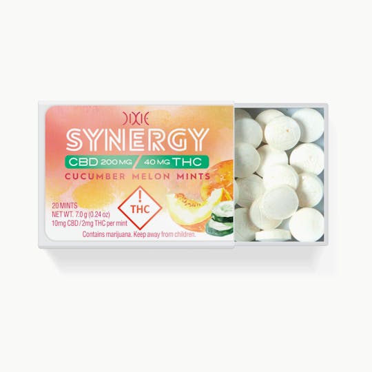 Dixie Brands - SYNERGY 5:1 Cucumber Melon Mints - 1