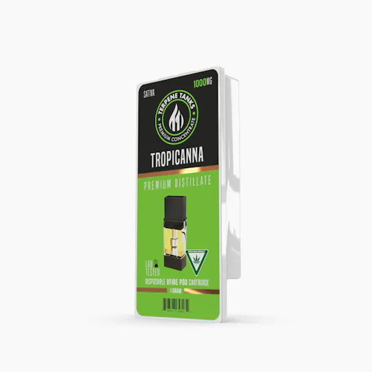 Terpene Tanks - Terpene Tanks Tropicanna V-Fire Pod 1g - 1