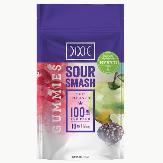 Dixie Brands - Sour Smash Gummies - 1
