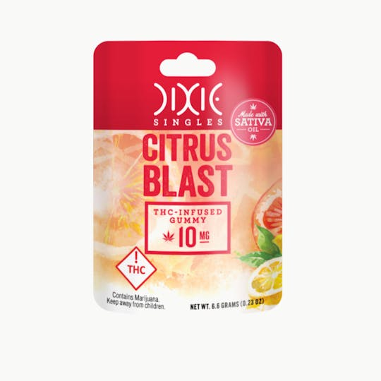 Dixie Brands - Citrus Blast Gummies Single Pack - 1