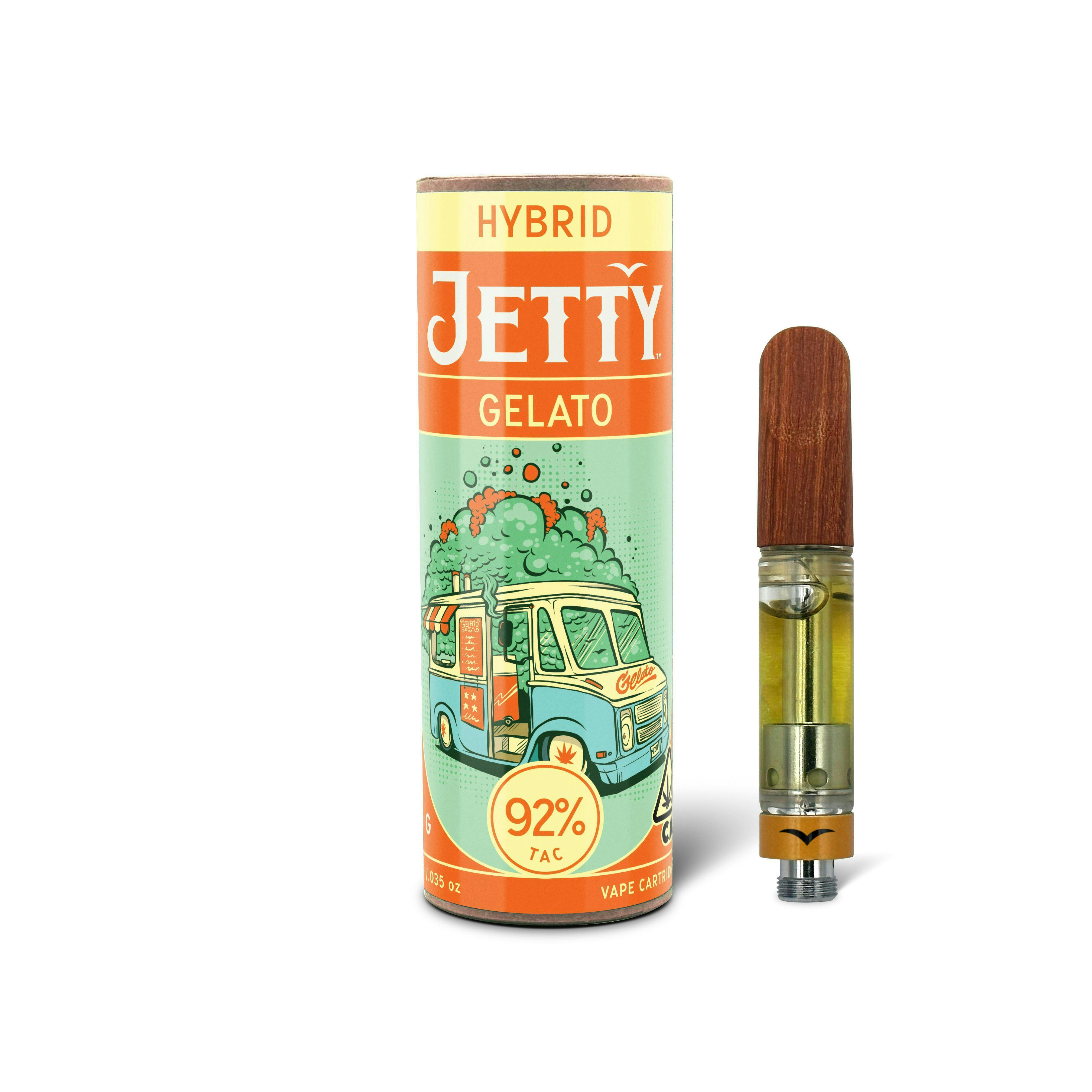 Jetty Extracts - Jetty Extracts | Gelato | Distillate Cartridge | 0.5g - 1