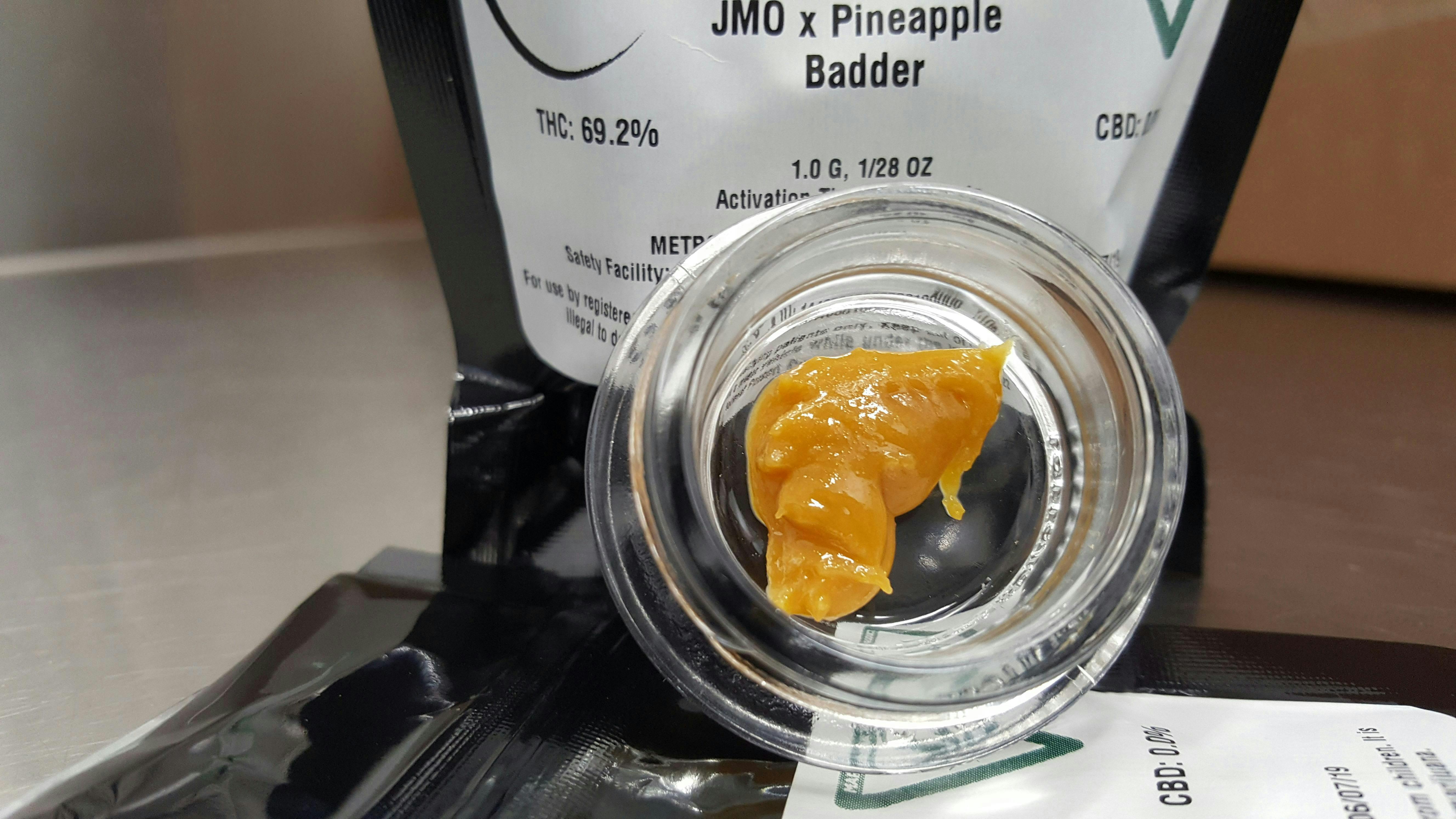Cannalicious Labs - JMO x Pineapple Badder - 1