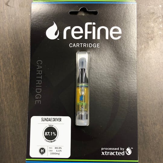 Refine New England (Medical) - Sundae Driver Distillate Cartridge (1 Gram) - 1