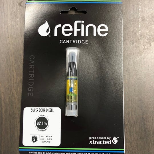 Refine New England (Medical) - Super Sour Diesel Distillate Cartridge (1 Gram) - 1