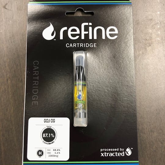 Refine New England (Medical) - Gogi OG Distillate Cartridge (1 Gram) - 1