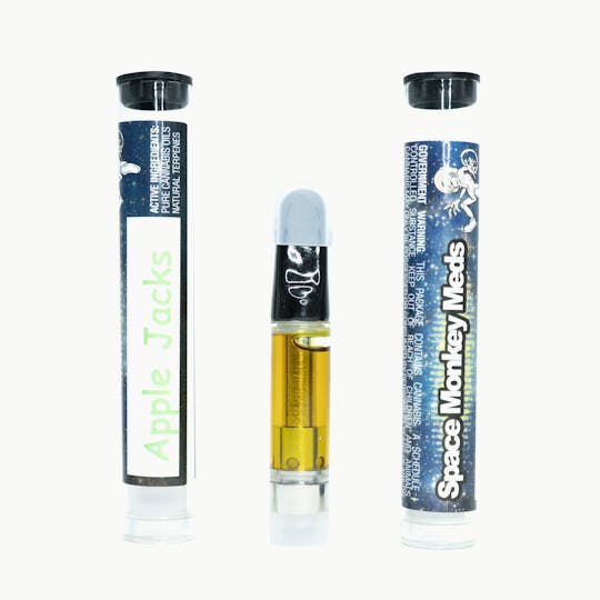 Space Monkey Meds - Apple Jacks- Vape Cartridge - 1