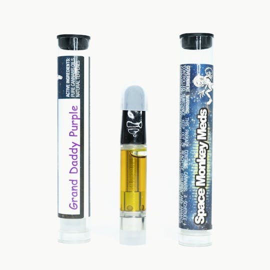 Space Monkey Meds - Grand Daddy Purple- Vape Cartridge - 1