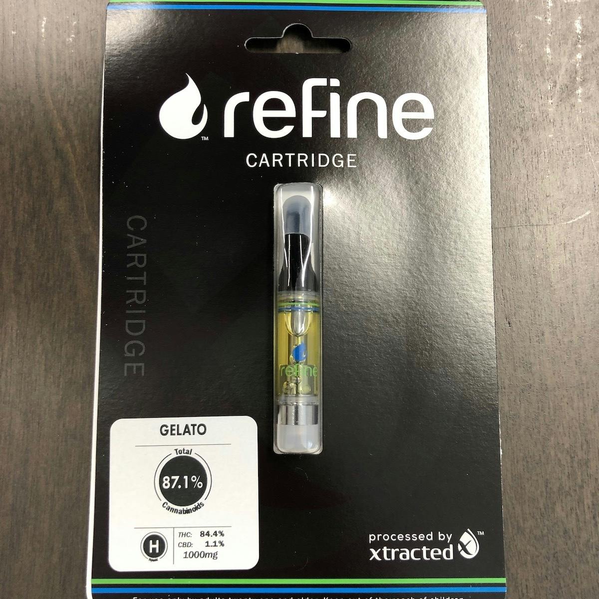 Refine New England (Medical) - Gelato Distillate Cartridge (1 Gram) - 1