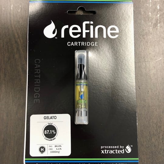 Refine New England (Medical) - Gelato Distillate Cartridge (1 Gram) - 1