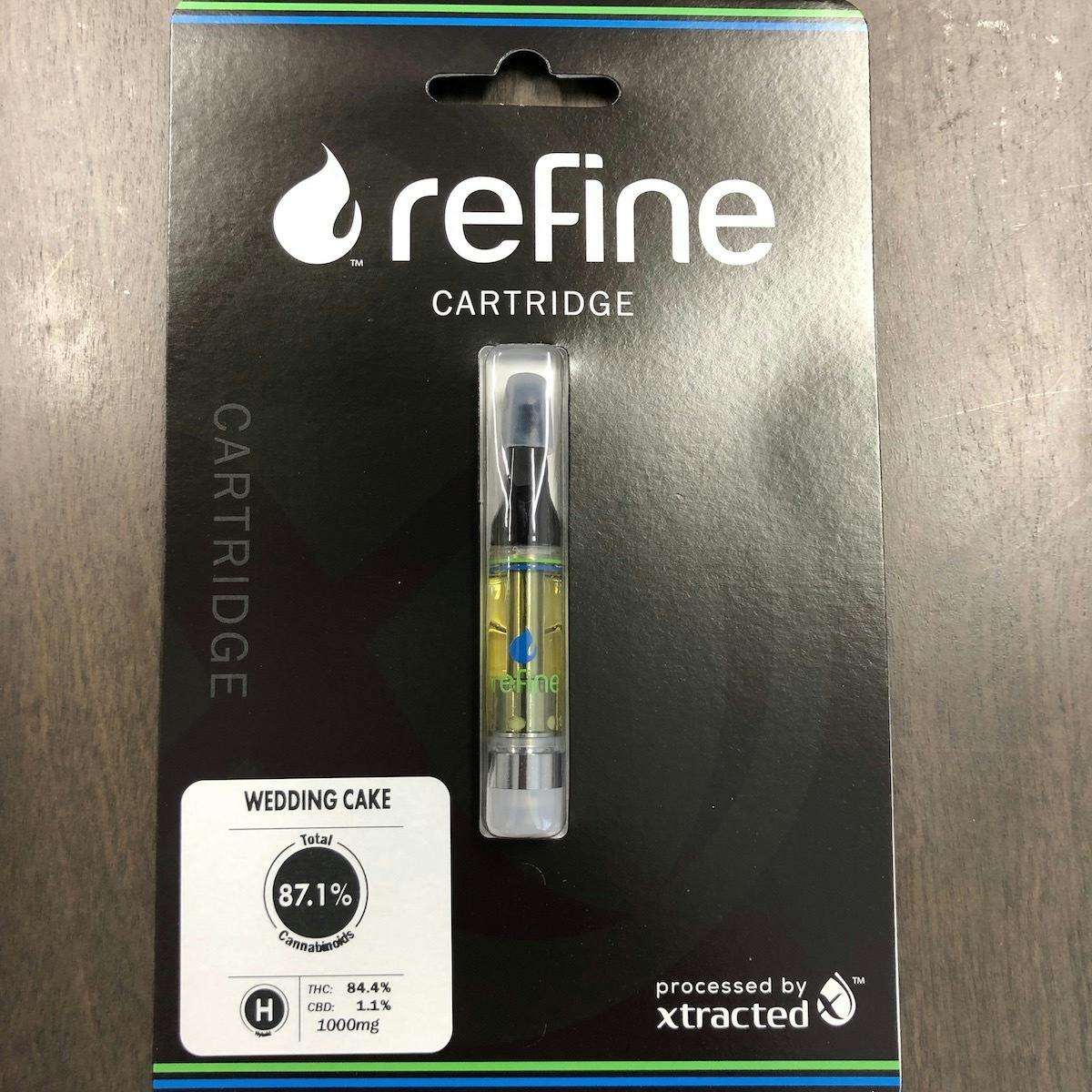 Refine New England (Medical) - Wedding Cake Distillate Cartridge (1 Gram) - 1