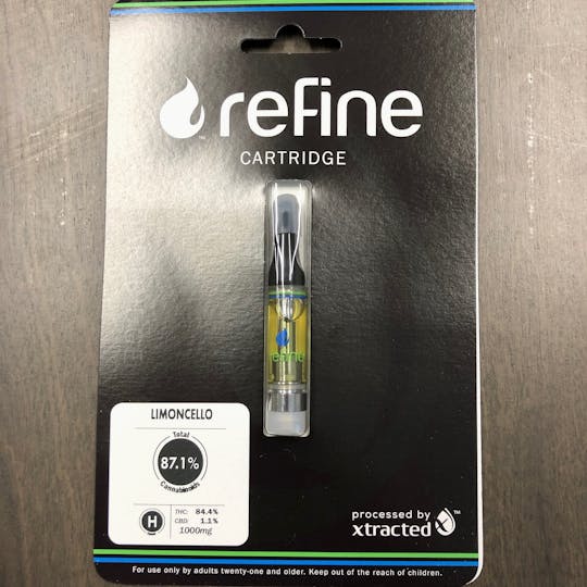 Refine New England (Medical) - Limoncello Distillate Cartridge (1 Gram) - 1