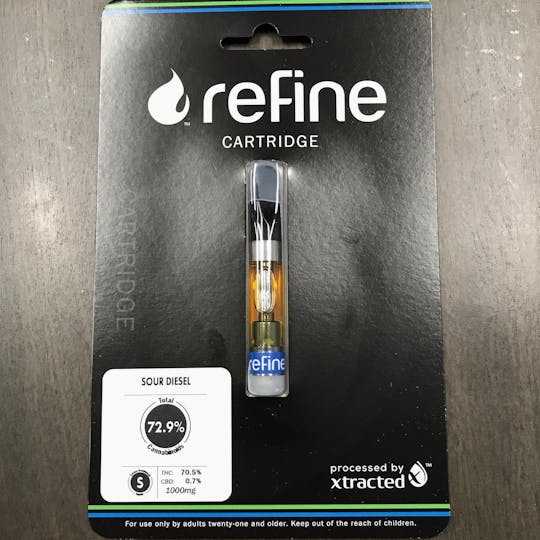 Refine New England (Medical) - Sour Diesel Classic Cartridge (1 Gram) - 1