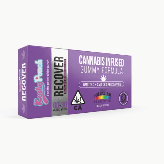 Kushy Punch CA - Recover Cannabis Infused Gummy - 1