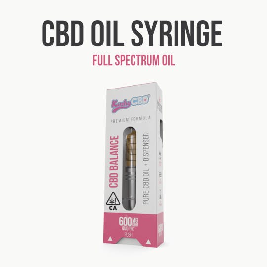 Kushy Punch CA - CBD Oil Syringe - 1