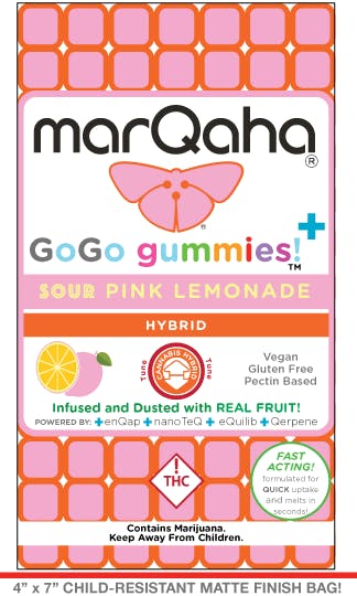 MarQaha - Sour Pink Lemonade GoGo Gummy - 1