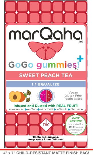 MarQaha - Sweet Peach Tea GoGo Gummy - 1