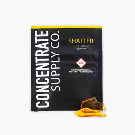 Concentrate Supply Co. CSC - CSC Shatter, Cured Resin - 1