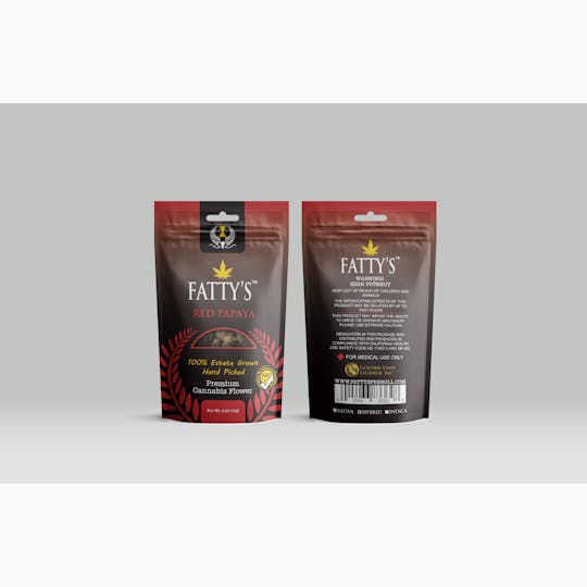 Fatty's - Red Papaya - 14g Fatty's Flower - 1