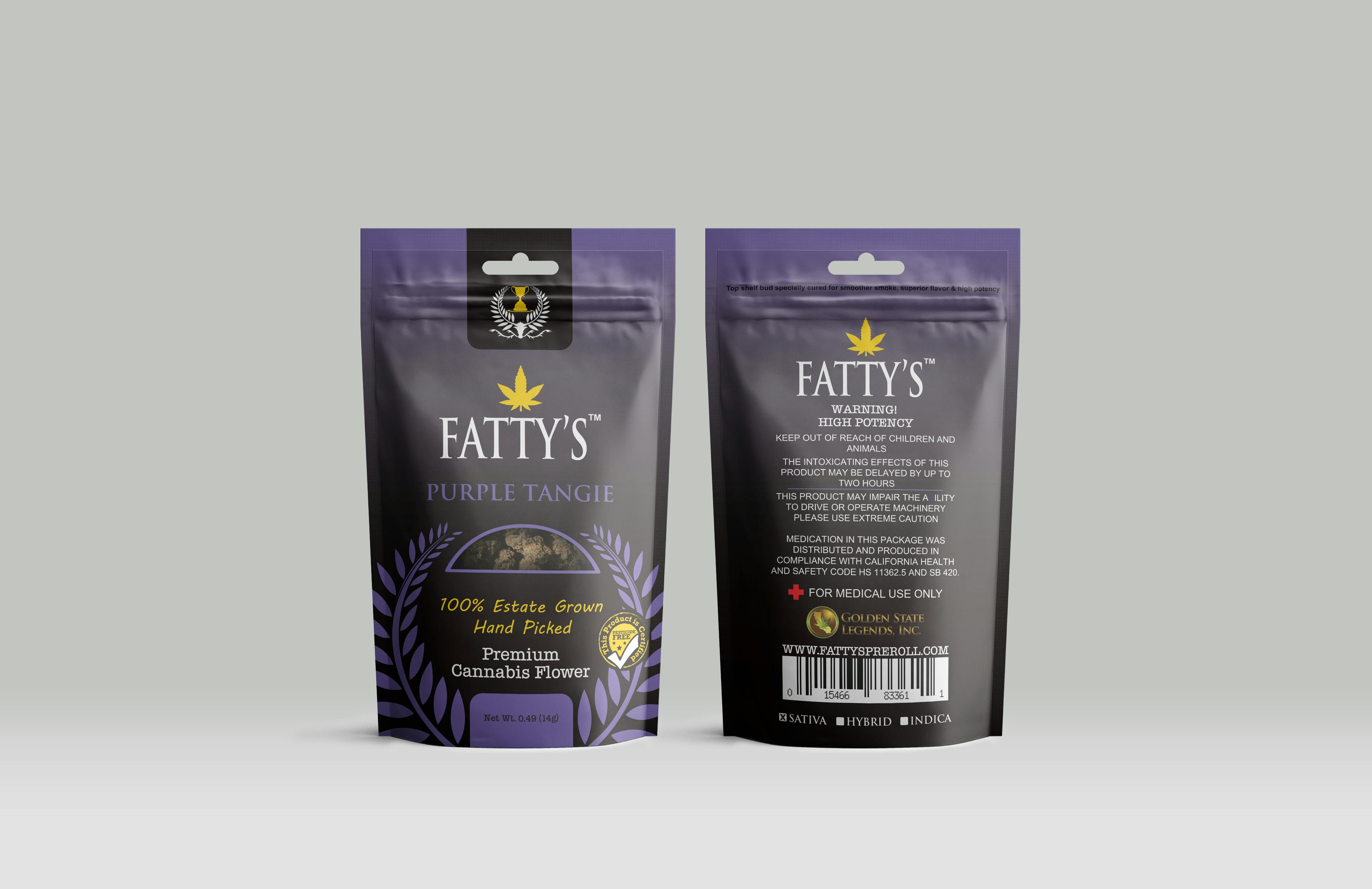 Fatty's - Purple Tangie - 14g Fatty's Flower - 1