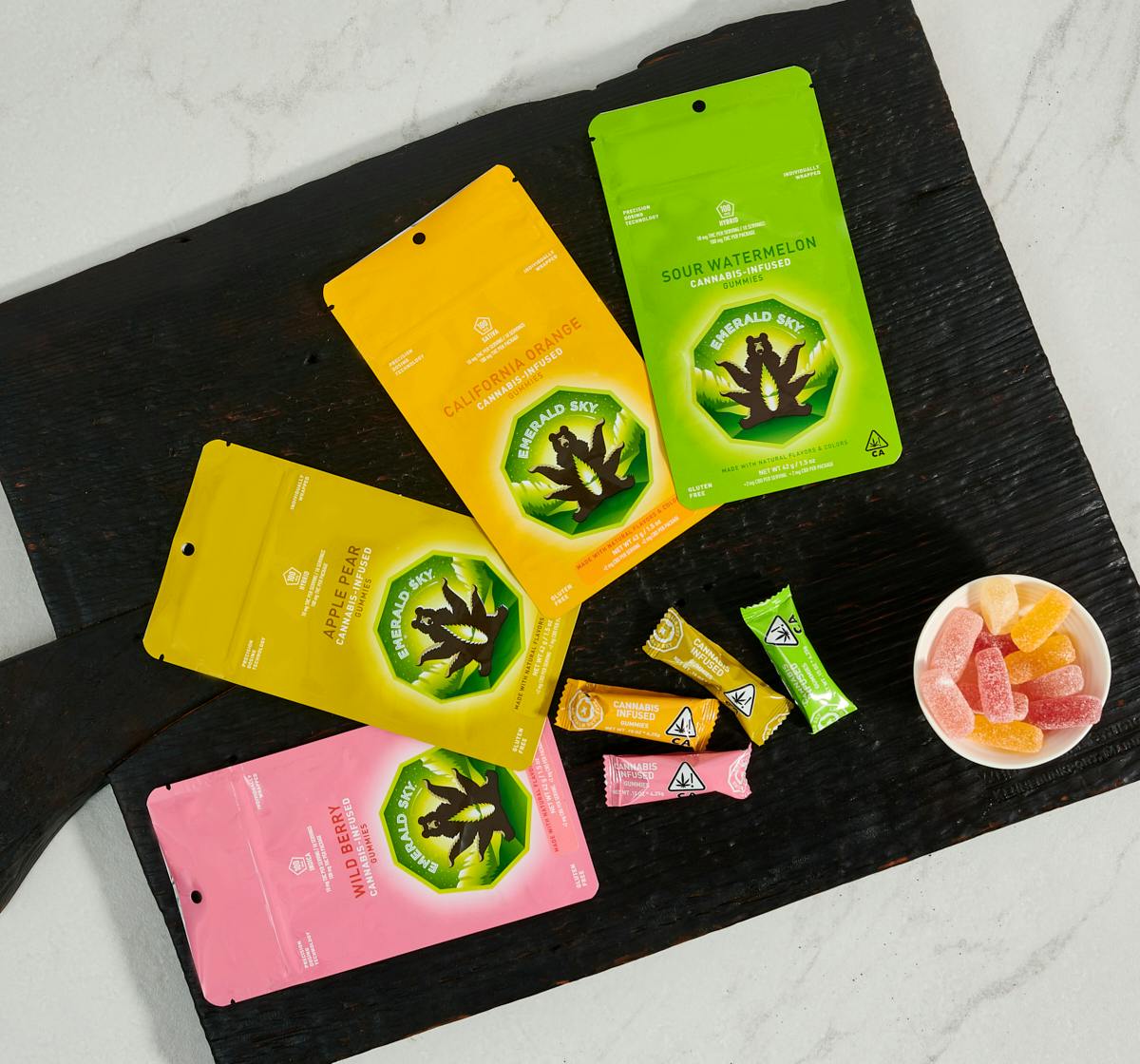 Emerald Sky - Emerald Sky Gummies - California Orange 100mg - 1