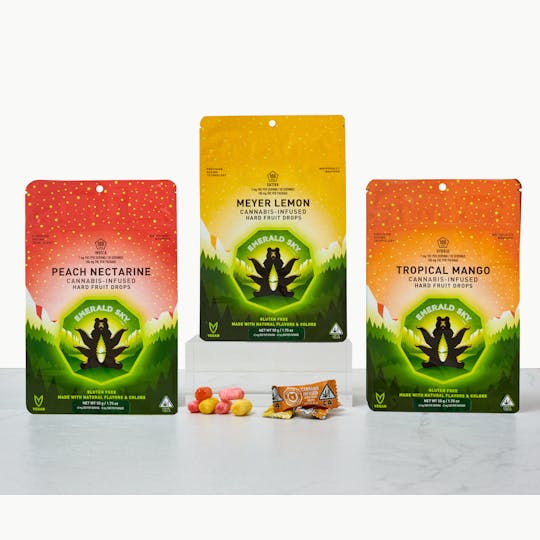 Emerald Sky - Emerald Sky Drops - Peach Nectarine 100mg - 1