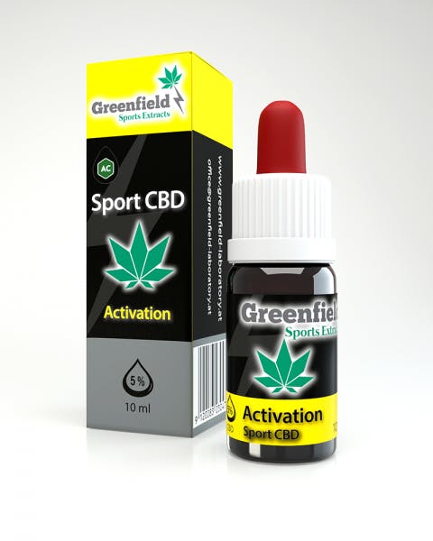 Greenfield - Hanfextrakt-Sport Activation 5 % - 1