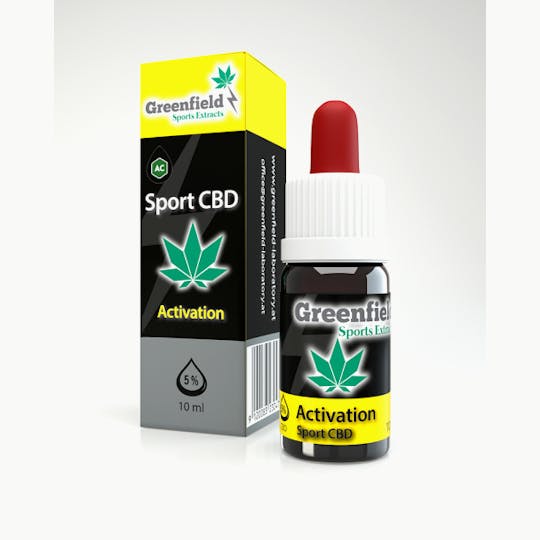 Greenfield - Hanfextrakt-Sport Activation 5 % - 1